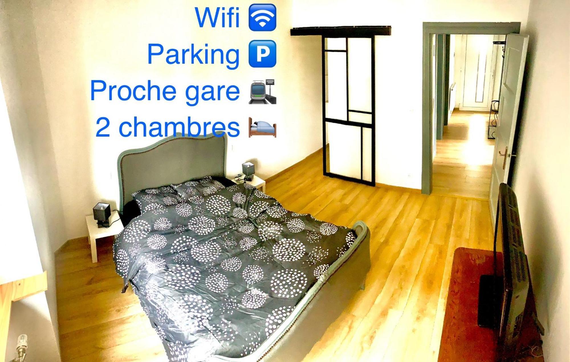 L Indemodable Renove Spacieux Et Lumineux Avec 2 Chambres サールブール エクステリア 写真